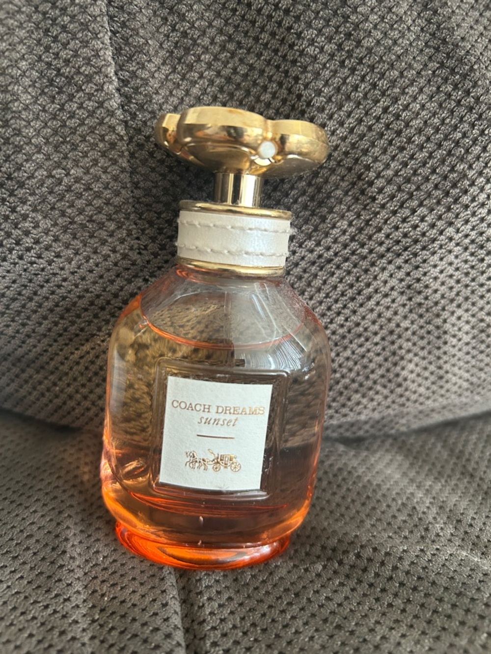Coach Dreams Sunset Women's Body Fragrance in Orange and Gold Accents